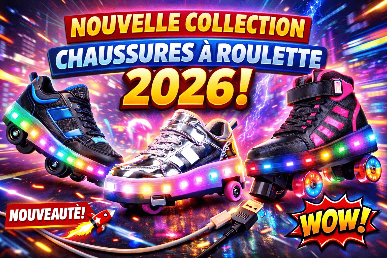 Allier style et mobilité : pourquoi les chaussures à roulettes séduisent en 2026